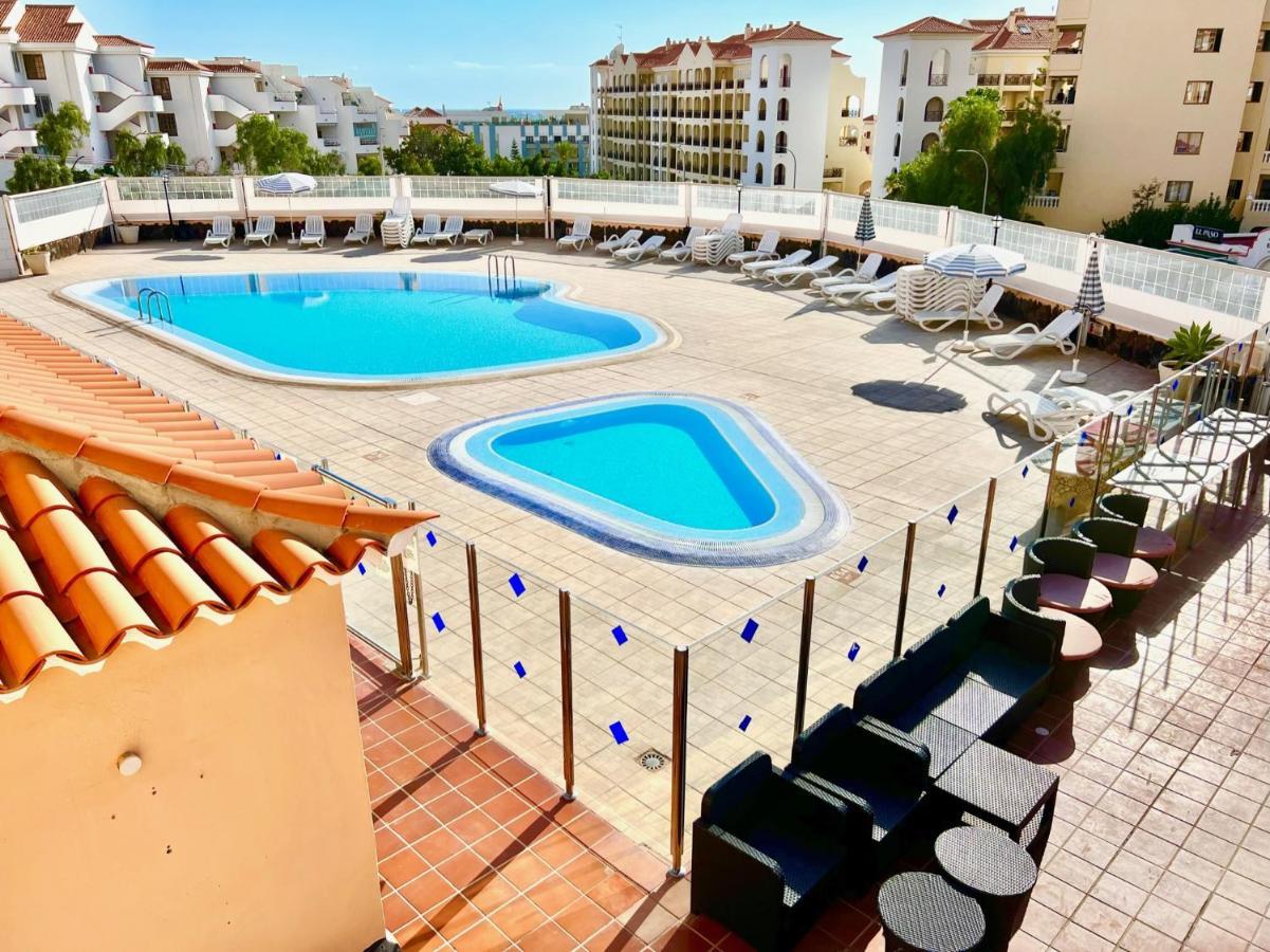 !!! Relaxing View, The Heights Apartment With Terrace And Heated Pools, Los Cristianos Los Cristianos  Eksteriør billede
