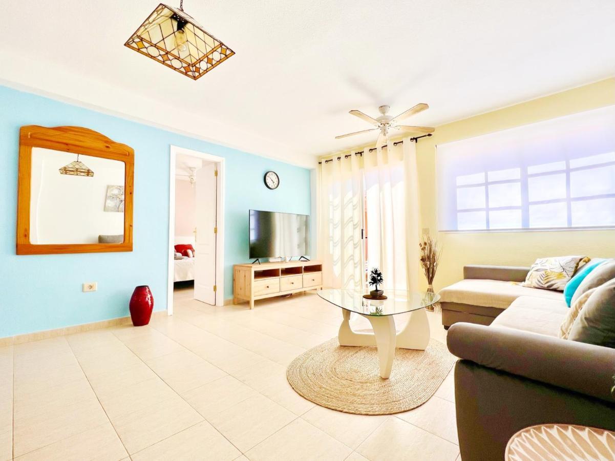 !!! Relaxing View, The Heights Apartment With Terrace And Heated Pools, Los Cristianos Los Cristianos  Eksteriør billede