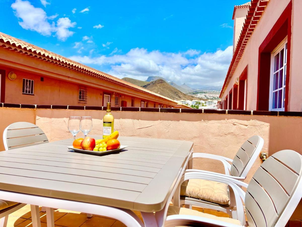 !!! Relaxing View, The Heights Apartment With Terrace And Heated Pools, Los Cristianos Los Cristianos  Eksteriør billede