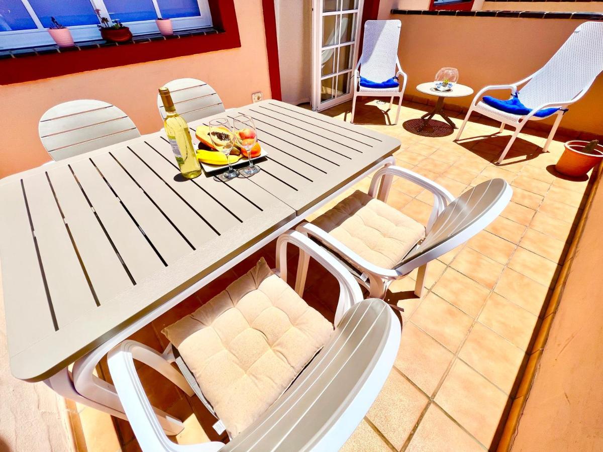 !!! Relaxing View, The Heights Apartment With Terrace And Heated Pools, Los Cristianos Los Cristianos  Eksteriør billede