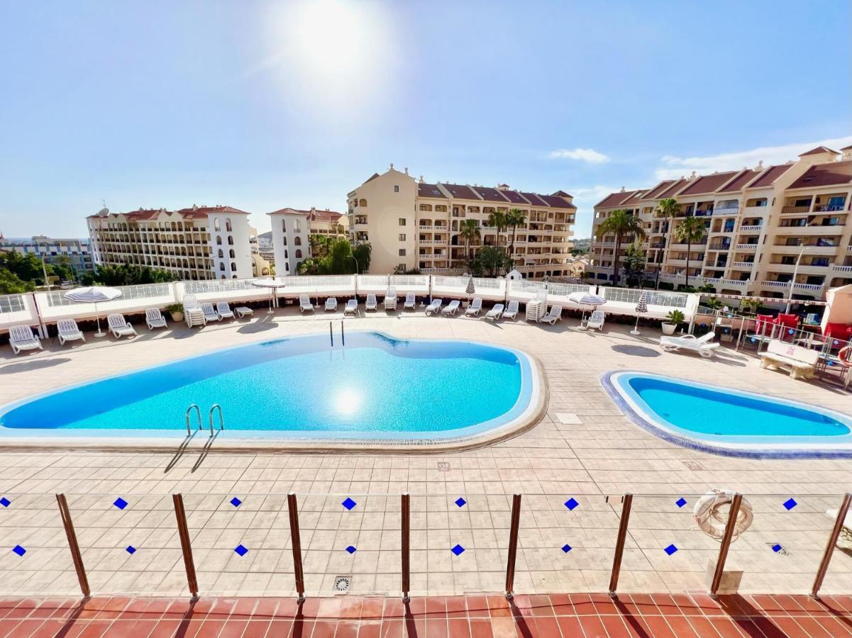 !!! Relaxing View, The Heights Apartment With Terrace And Heated Pools, Los Cristianos Los Cristianos  Eksteriør billede