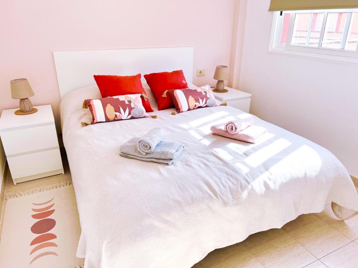 !!! Relaxing View, The Heights Apartment With Terrace And Heated Pools, Los Cristianos Los Cristianos  Eksteriør billede